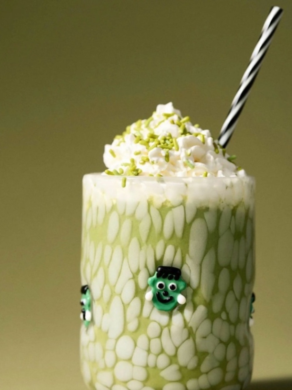 ANTHROPOLOGIE NWT Frankenstein icon juice glass